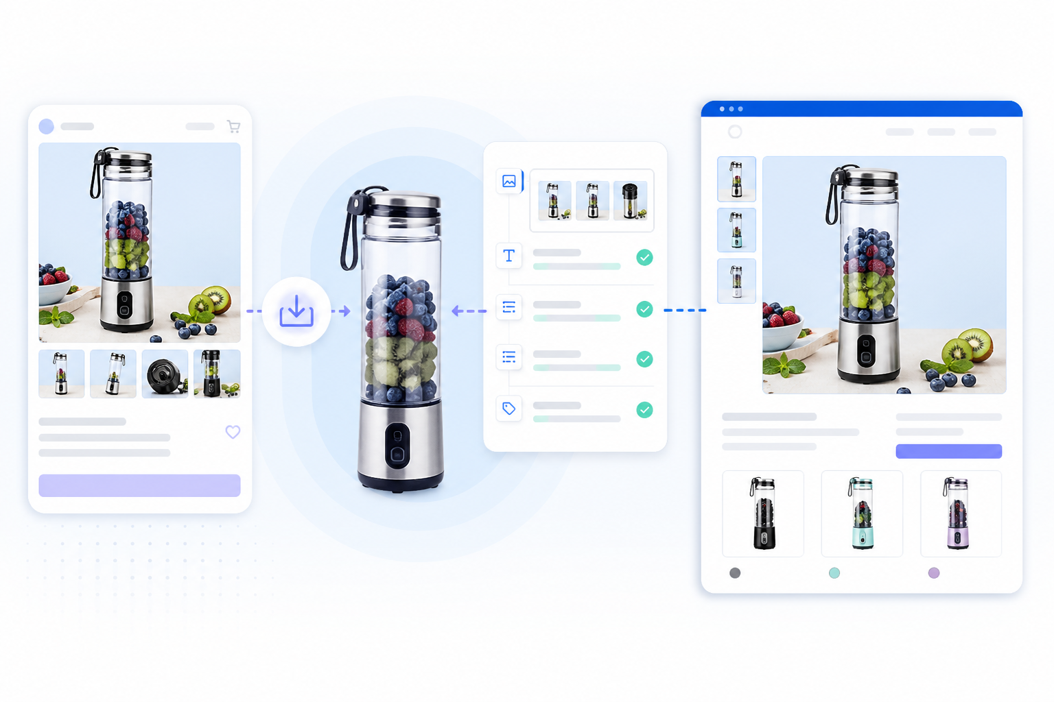 Flux EcomFlux pentru import rapid de produse
