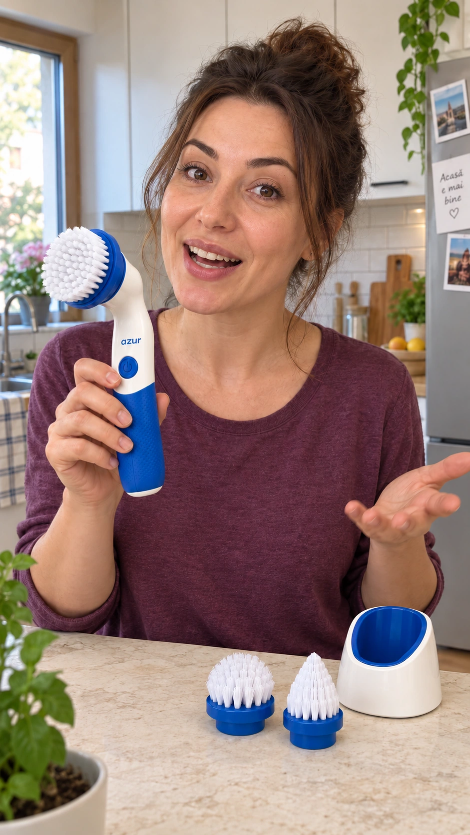 Andreea prezintă setul demonstrativ Azur Spin